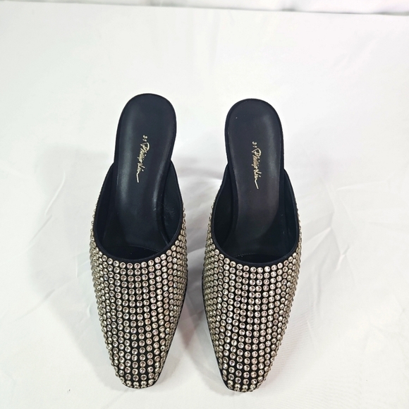 Phillip Lim Agatha Crystal Embellishments Sz 38.5 - Picture 8 of 8